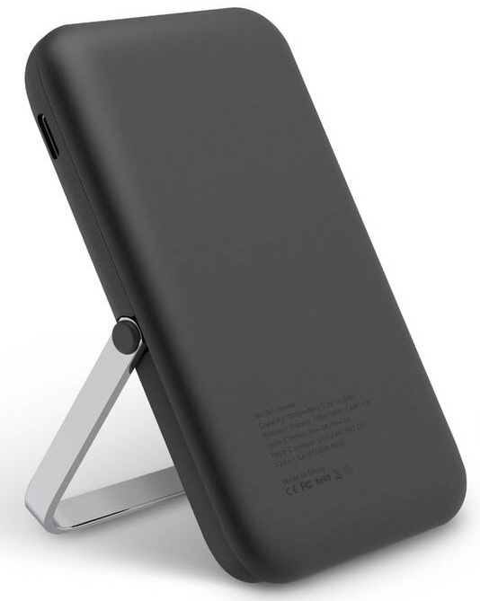 Powerbank Uniq Hoveo MagSafe 5000 mAh sivý