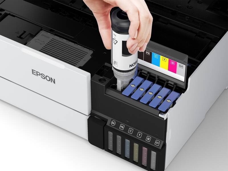 Tlačiareň multifunkčná Epson EcoTank L8160 biela
