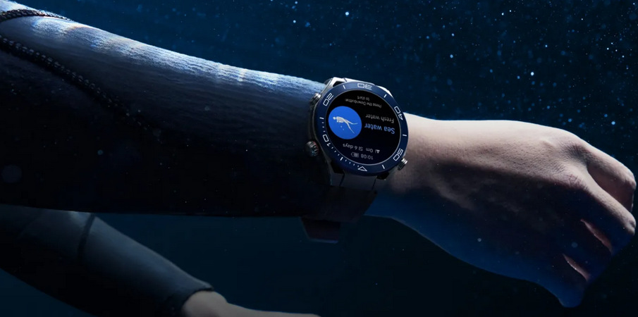 Inteligentné hodinky Huawei Watch Ultimate - Voyage Blue Inteligentné hodinky Huawei Watch Ultimate - Voyage Blue