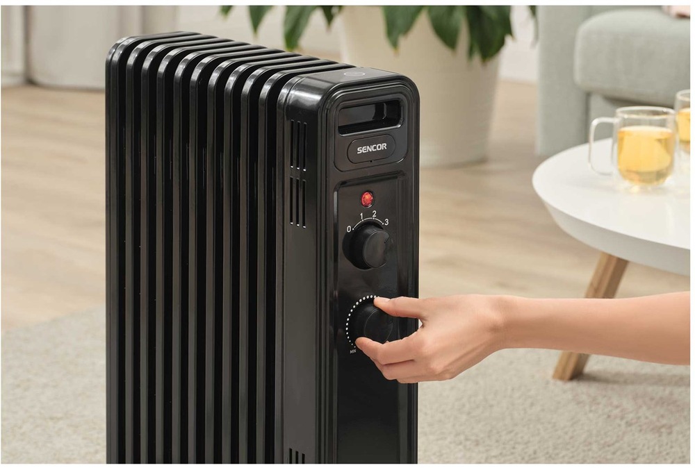 Radiátor Sencor disponuje 11 vykurovacími článkami