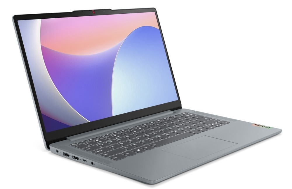 Notebook Lenovo IdeaPad Slim 3 14AMN8 sivý Notebook Lenovo IdeaPad Slim 3 sa pýši 14" displejom s rozlíšením 1920 × 1080 px.