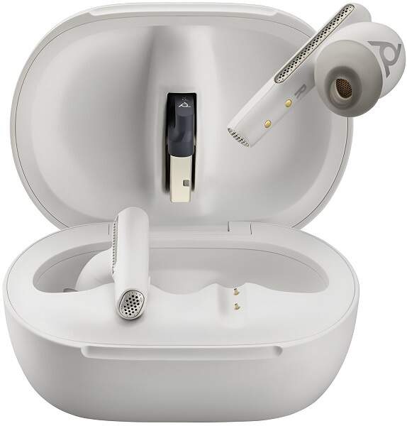 Headset HP Poly Voyager Free 60+ BT700 dongle USB-A biely Headset HP Poly Voyager Free 60+ BT700 dongle USB-A biely