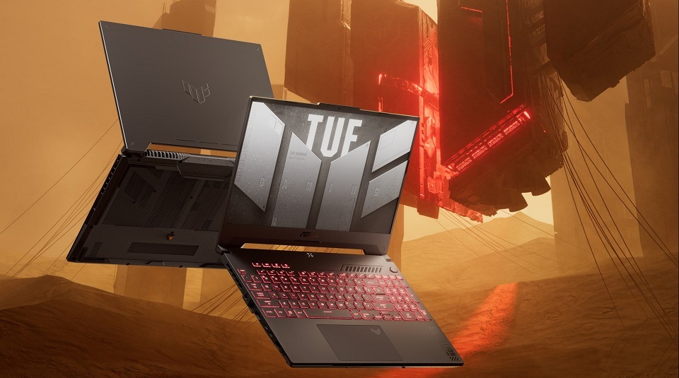 Notebook Asus TUF Gaming A15 sivý Notebook Asus TUF Gaming A15 sivý