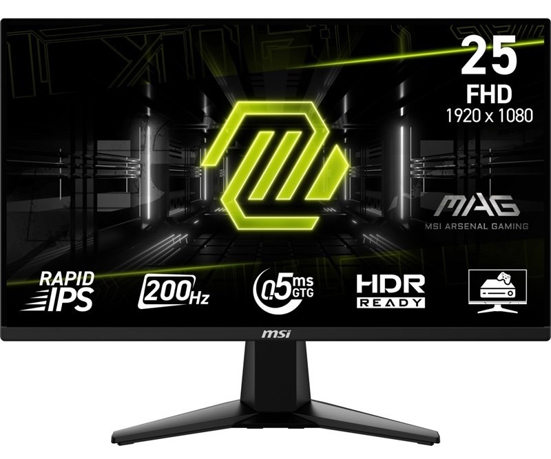 Herný monitor MSI MAG 255F E20 čierny