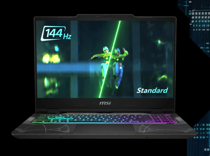 Notebook MSI Cyborg A15 AI B2HWGKG-080CZ čierny Notebook MSI Cyborg A15 AI B2HWGKG-080CZ čierny