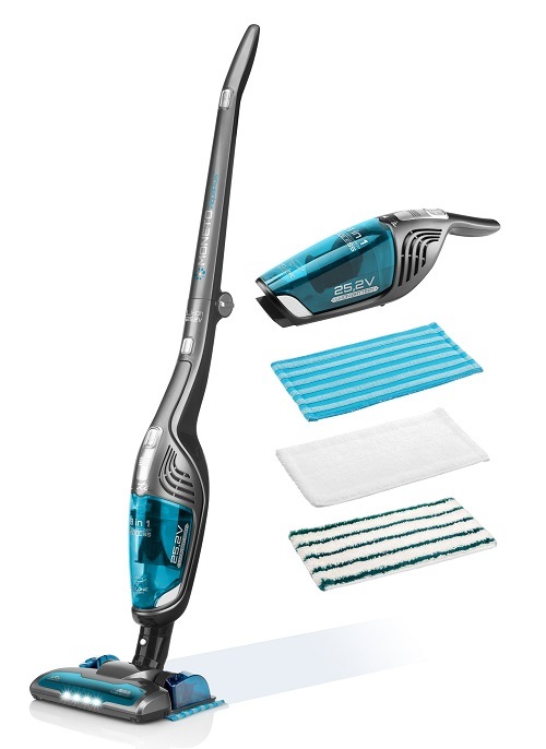 Tyčový vysávač ETA Moneto II Aqua Plus 8453 90000, šedá