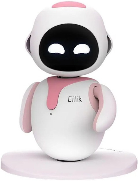 Robot Energize Lab Eilik Pink, biela/ružová farba