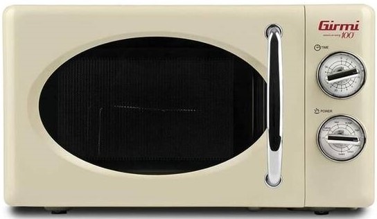 Mikrovlnná rúra Girmi Retro FM2105 krémová
