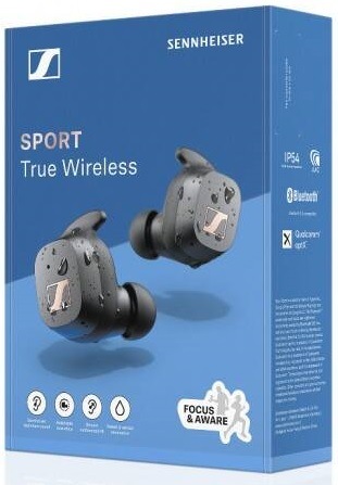 Slúchadlá Sennheiser SPORT True Wireless čierna Slúchadlá Sennheiser SPORT True Wireless čierna