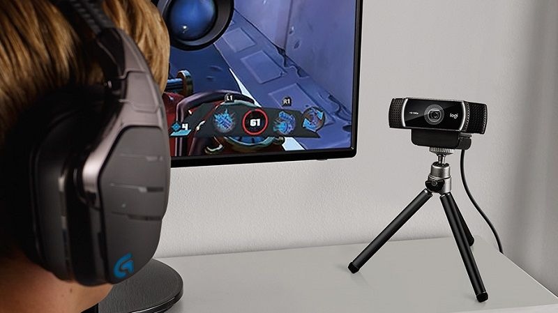 Webkamera Logitech C922 Pro Stream čierna