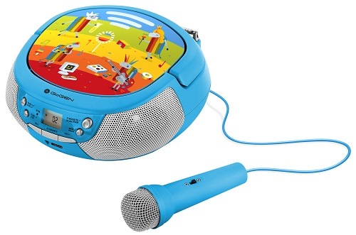 Rádioprijímač s CD GoGEN DÉČKO PREHRÁVAČ B modrý