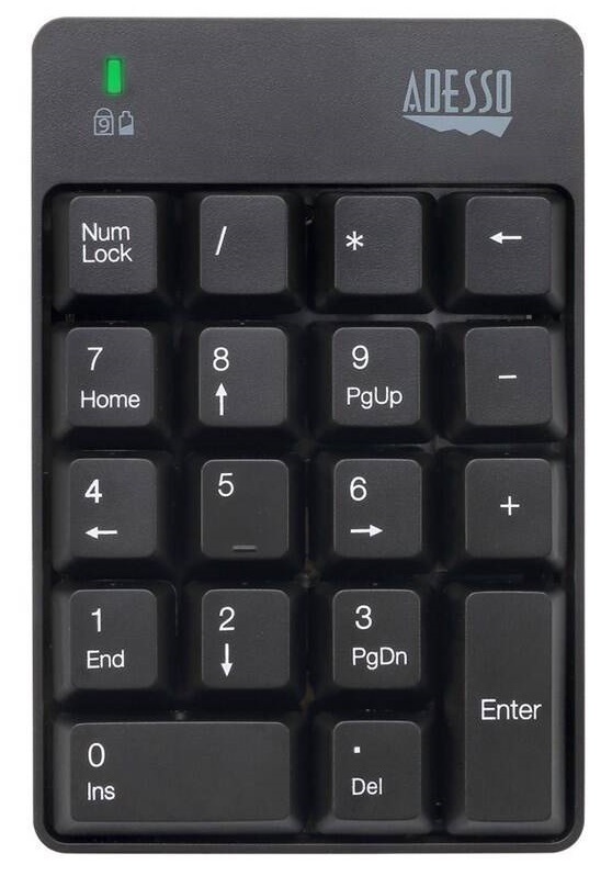 Klávesnica Adesso WKB-6010UB čierna