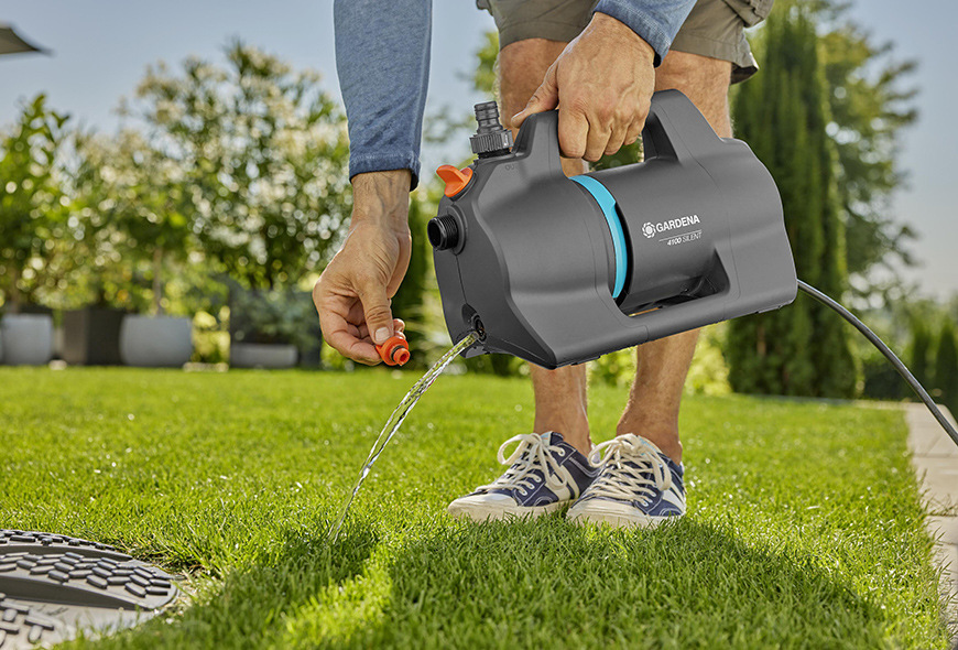 Čerpadlo záhradné Gardena 4100 Silent Záhradné čerpadlo Gardena 4100 Silent - sada