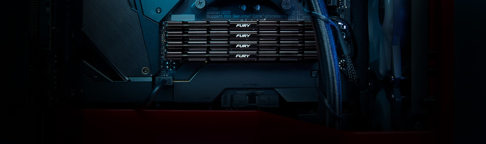 Pamäťový modul Kingston FURY Renegade Black 16GB (2x8GB) DDR4 5333MHz CL20 DIMM Kingston FURY Renegade Black DDR4 16 GB