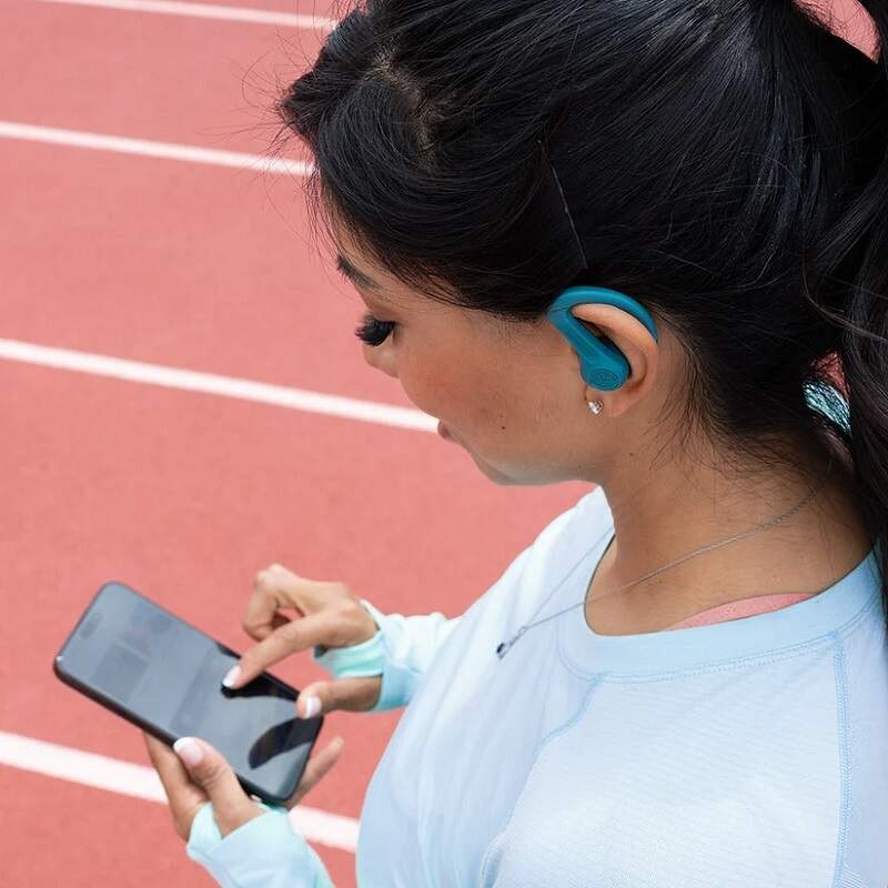 Slúchadlá JLab JBuds Sport ANC 4 True Wireless zelená Slúchadlá JLab JBuds Sport ANC 4 True Wireless zelená