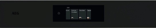 Vstavané espresso AEG TC8NK7T čierny Vstavané espresso AEG TC8NK7T čierny
