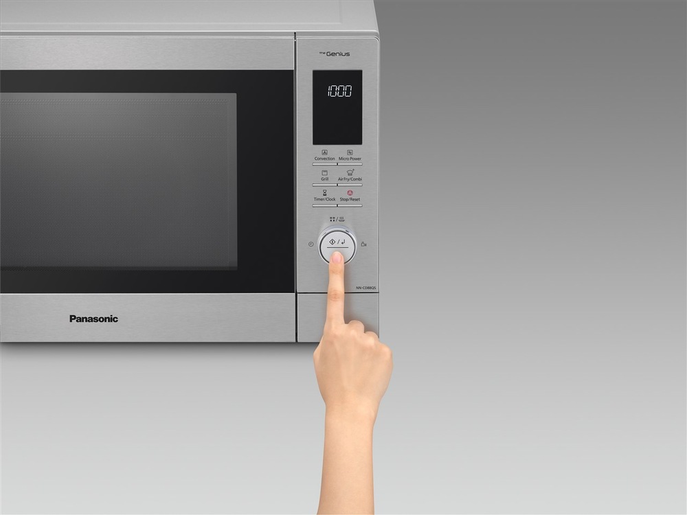 Mikrovlnná rúra Panasonic NN-CD88QSEPG sivá