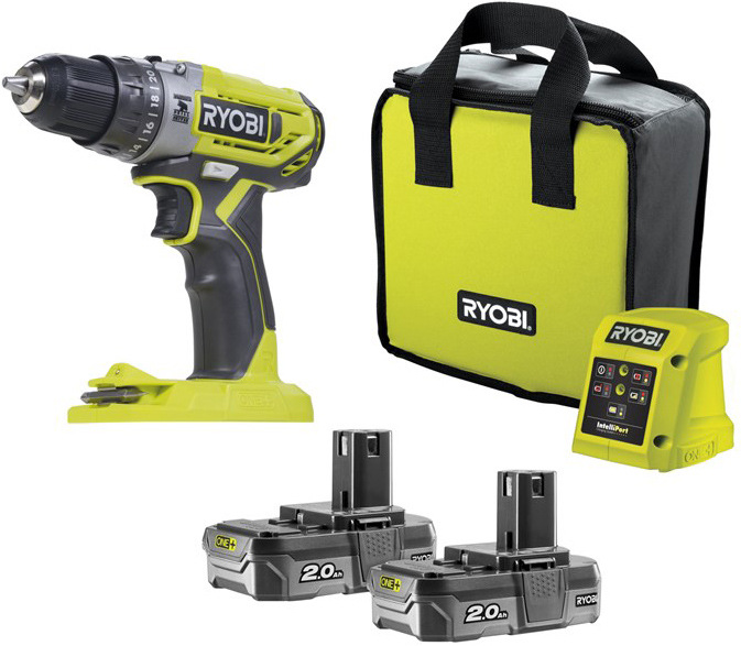 Aku vŕtačka Ryobi ONE+ R18PD2-220SA31 (s batériou)