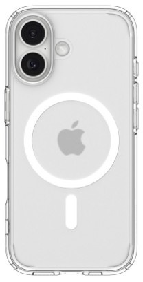 Kryt na mobil Spigen Ultra Hybrid MagSafe na Apple iPhone 17 biely/priehľadný Kryt na mobil Spigen Ultra Hybrid MagSafe na Apple iPhone 17 v bielo-priehľadnej farbe