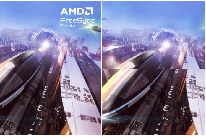 Technológia AMD FreeSync premium herného monitora Acer Nitro VG270