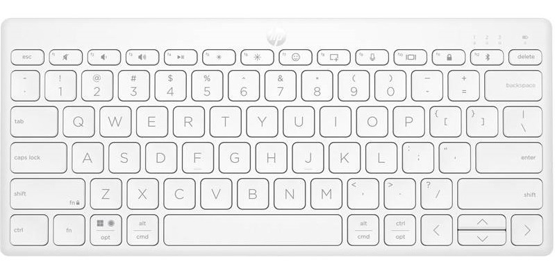 Klávesnica HP 350 Bluetooth, CZ/SK layout biela