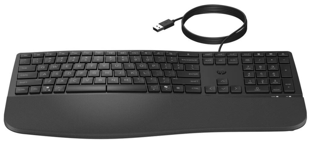 Klávesnica HP HP 480 Comfort CZ/SK čierna Klávesnica HP HP 480 Comfort CZ/SK čierna