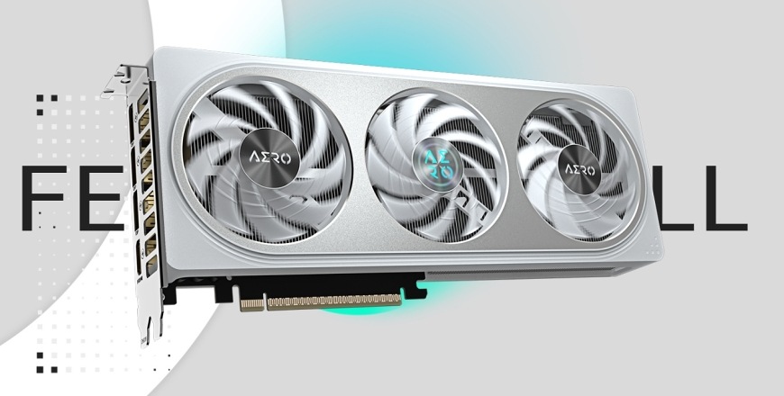 Grafická karta GIGABYTE GeForce RTX 5060 AERO OC 8G Grafická karta GIGABYTE GeForce RTX 5060 AERO OC 8G