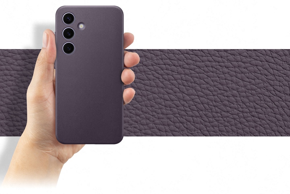 Kryt na mobil Samsung Vegan Leather na Galaxy S24 béžový Kryt na mobil Samsung Vegan Leather na Galaxy S24 béžový