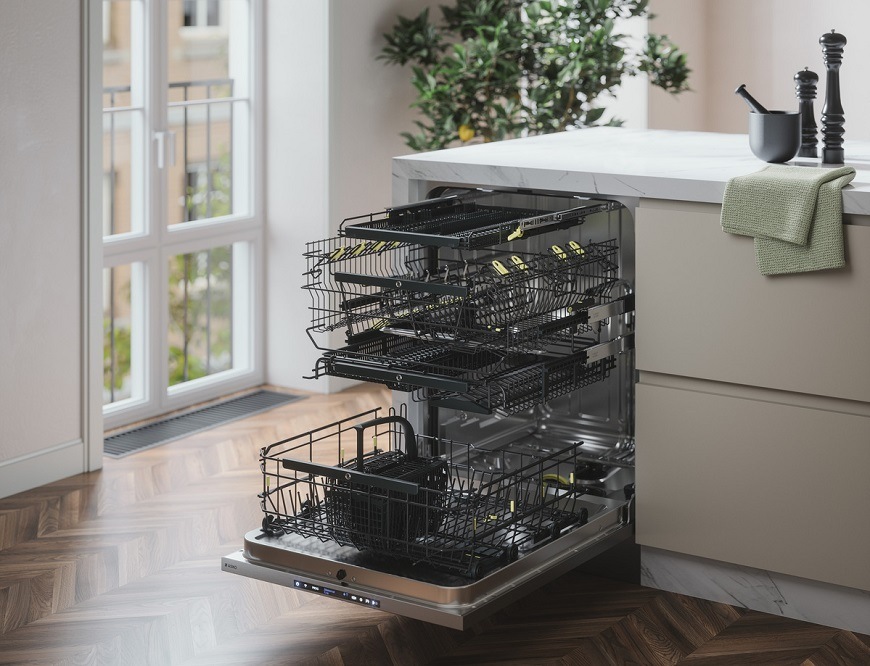 Asko umývačka DFI778UXXL, vstavaná, program ExtraHygiena