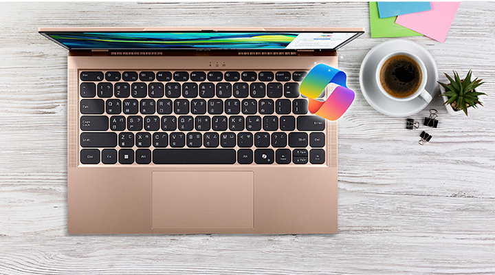 Notebook Acer Aspire Lite 15 (AL15-32P-C39E) + Microsoft 365 pro jednotlivce strieborný Pracovný stôl s kávou a laptopom Acer Aspire Lite 15″ width=