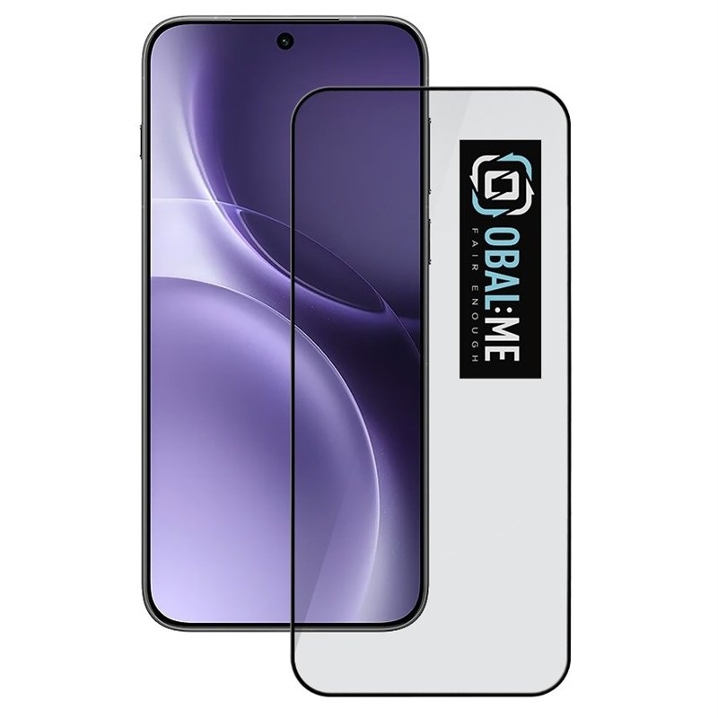 Tvrdené sklo Obal:Me 5D na Vivo X300 Pro - čierne