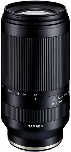 Tamrón 70-300 mm F/4.5-6.3 Di III RXD pre Sony FE (A047SF), čierna