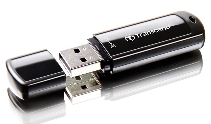 USB flashdisk Transcend JetFlash 700 256 GB USB 3.1 čierny