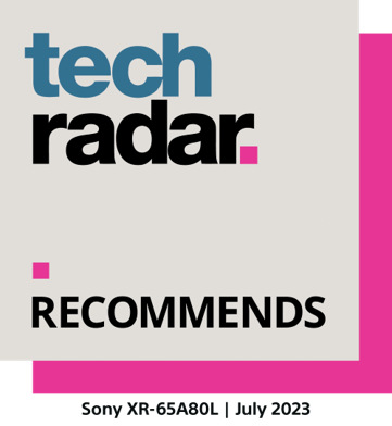 Televízor Sony XR-65A80L Tech radar ocenenie tv Sony