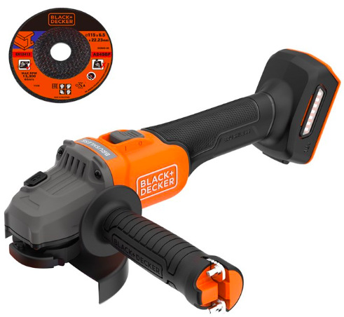Uhlová brúska Black-Decker BCG6L8N-XJ (bez batérie)