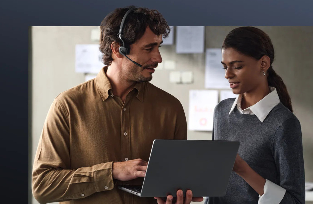 Slúchadlá Shokz OpenMeet UC, USB-C, Bluetooth čierna