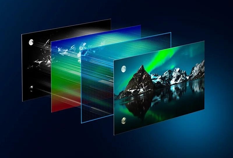 Televízor Philips 55OLED801 zobrazí čiernu skutočne ako hlbokú čiernu, vykreslí každý detail aj vo svetlých scénach, takže obraz bude pôsobivý a plný farieb.