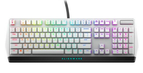 Klávesnica Dell Alienware AW510K, US biela
