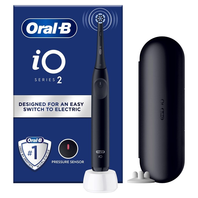 Zubná kefka Oral-B iO Series 2 Night Black s cestovným puzdrom čierna