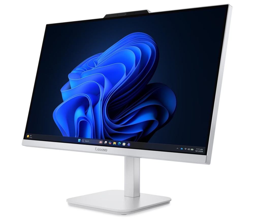 All In One Lenovo A105 23,8" spredu natočený doľava