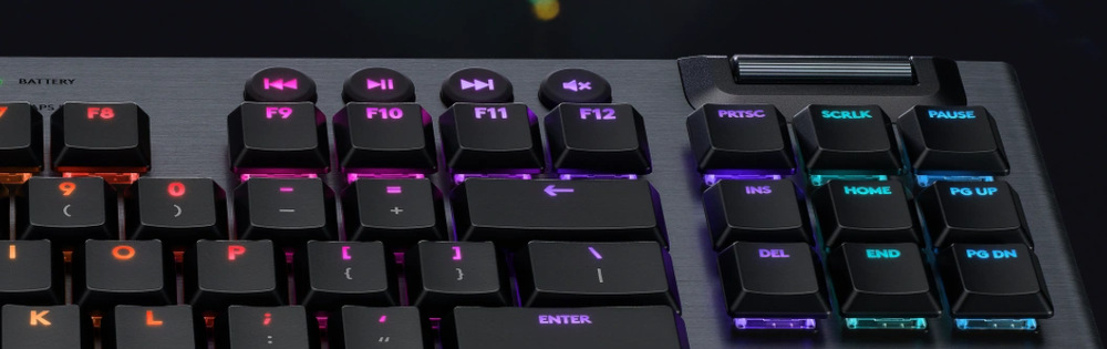 Klávesnica Logitech Gaming G915 TKL Lightspeed Tenkeyless RGB, Tactile, US biela Klávesnica Logitech Gaming G915 TKL Lightspeed Tenkeyless RGB, Tactile, US biela