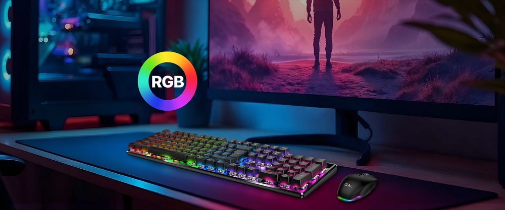 Klávesnica Genius GX GAMING Scorpion K12, CZ/SK čierna Genius GX GAMING Scorpion K12