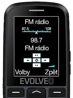 Mobilný telefón Evolveo EasyPhone EG - seniorský čierny Mobilný telefón Evolveo EasyPhone EG - seniorský čierny