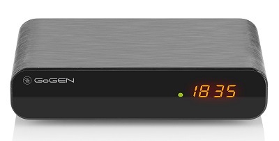 Set-top box GoGEN DVB 143 T2 SENIOR čierny Set-top box GoGEN DVB 143 T2 SENIOR čierny