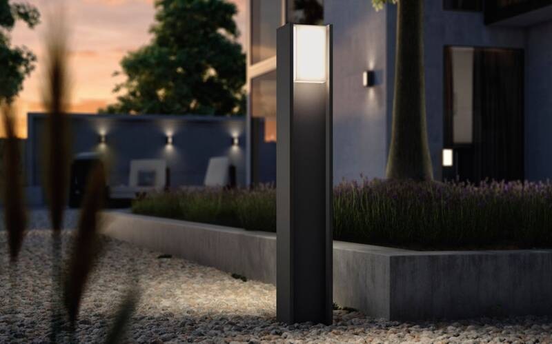 Svietidlo vonkajšie Philips Hue Turaco White, stĺpik čierne Svietidlo vonkajšie Philips Hue Turaco White, stĺpik čierne