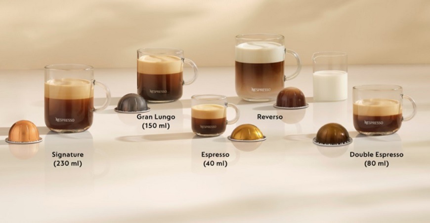 Kapsulový kávovar De'Longhi Nespresso Vertuo Pop ENV90.A modrý Kapsulový kávovar De'Longhi Nespresso Vertuo Pop ENV90.A modrý