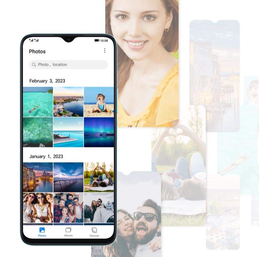 Mobilný telefón HONOR X5c Plus 4 GB / 128 GB modrý Honor X5c Plus