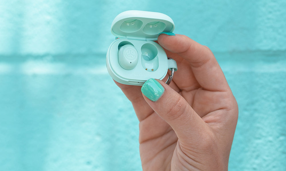 Slúchadlá JLab Mini True Wireless Earbuds zelená