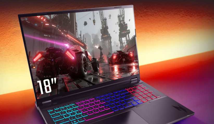 Acer Nitro 18 AI zaujme aj 18" displejom