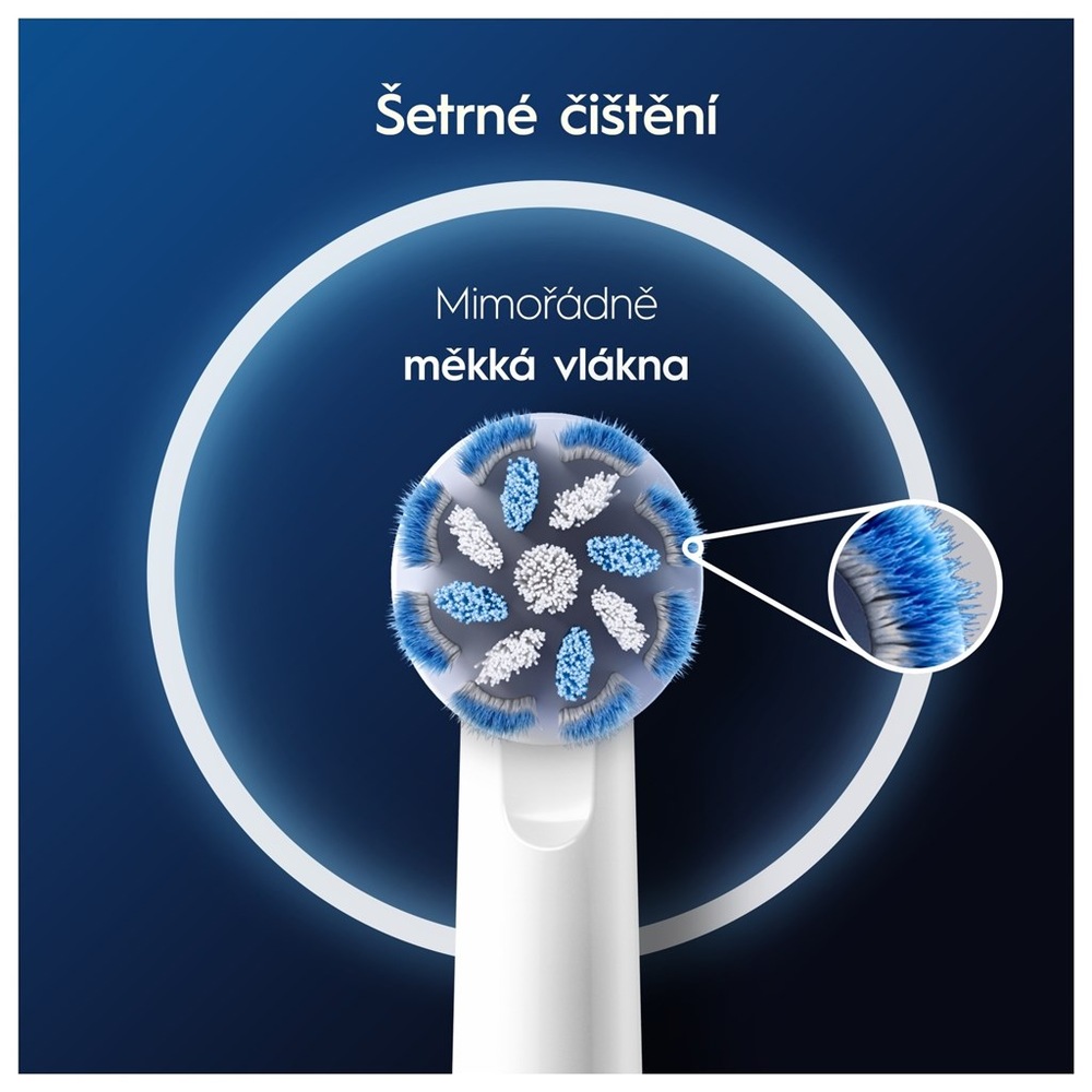 Náhradné hlavice Oral-B Pro Sensitive Clean (4 ks) Náhradná kefka Oral-B Pro Sensitive Clean 4 ks